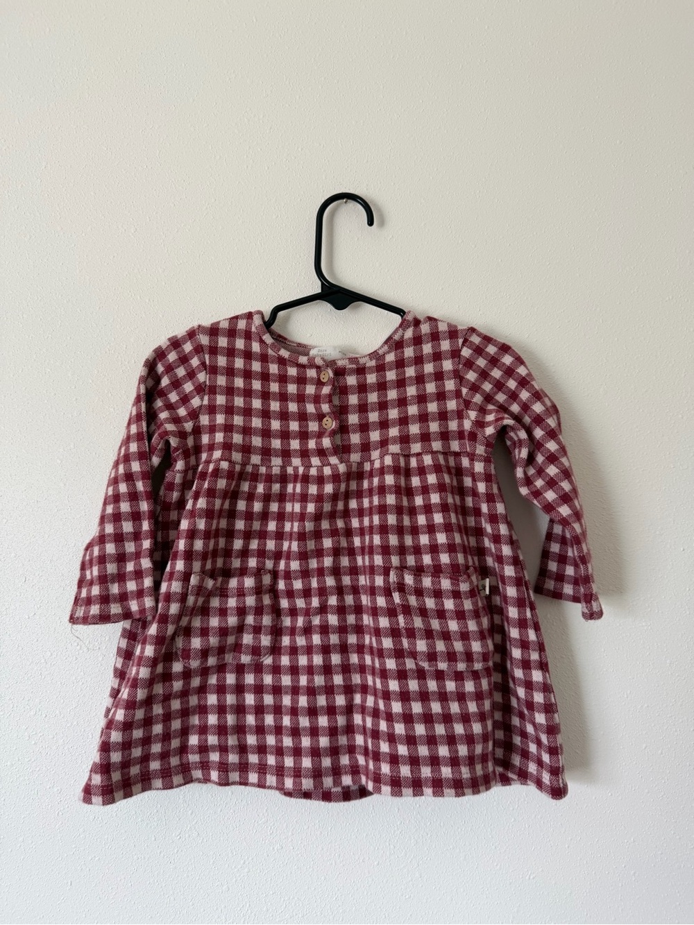 Zara Gingham Baby Dress